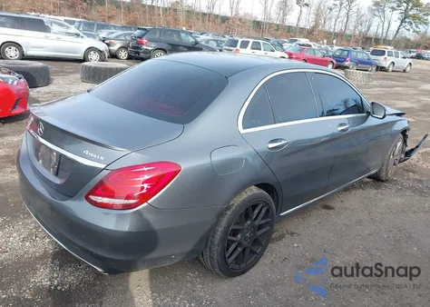 2018 Mercedes-Benz C 300 4Matic from USA, damaged, VIN 55SWF4KB4JU247439